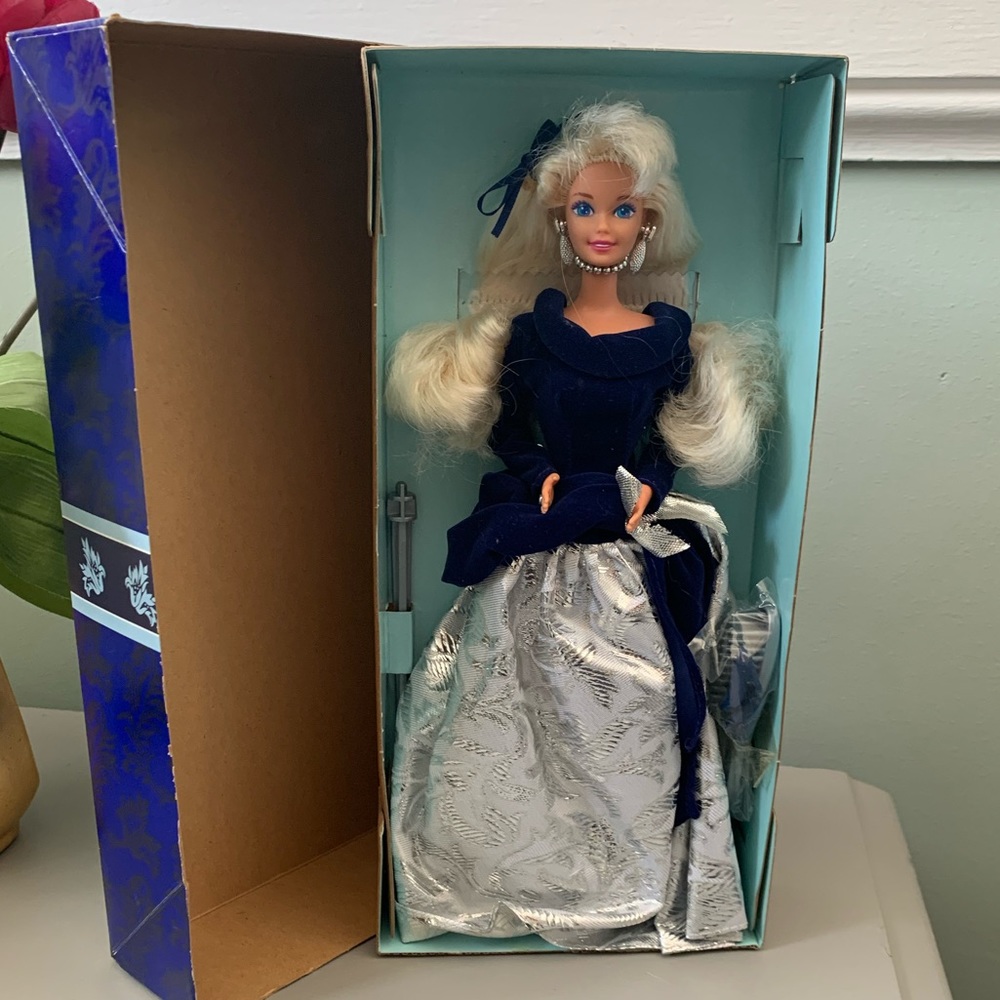 Vintage Winter Velvet Barbie
